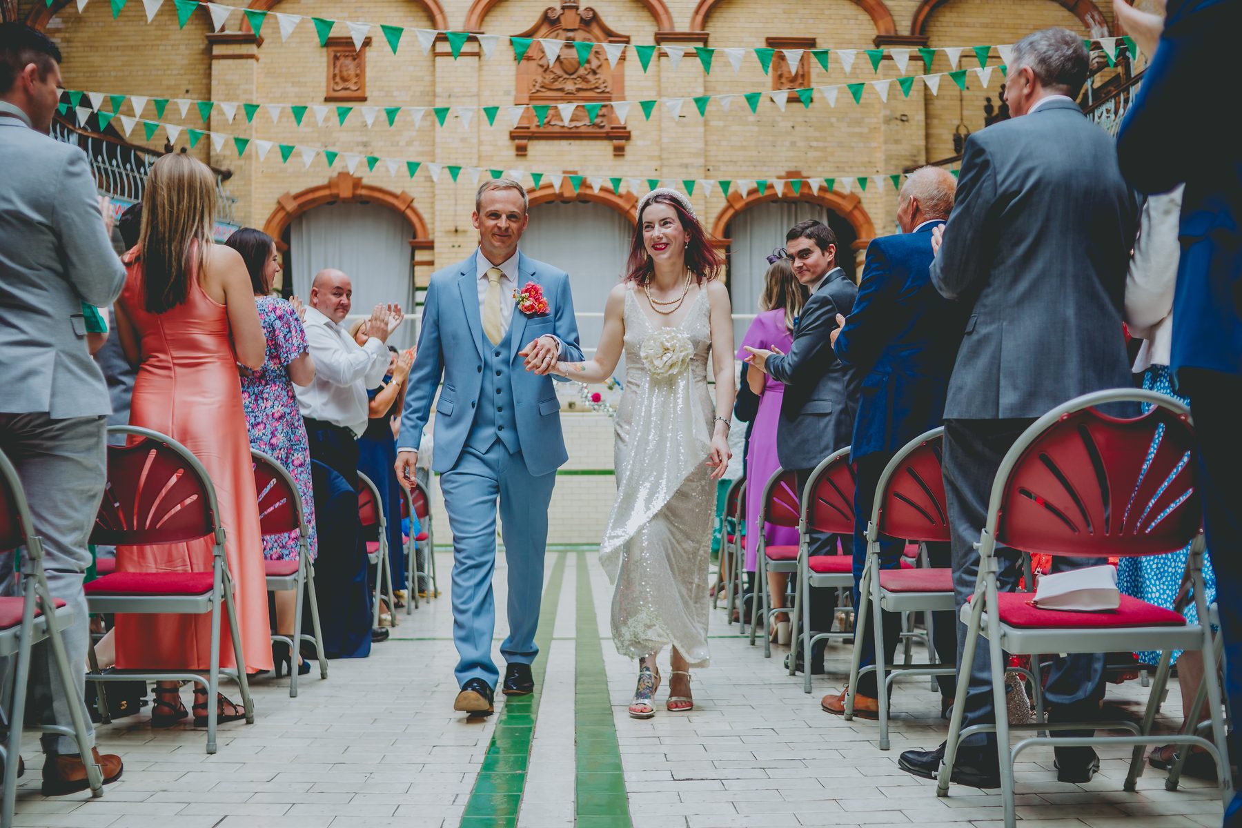 Victoria Baths wedding photography, Manchester