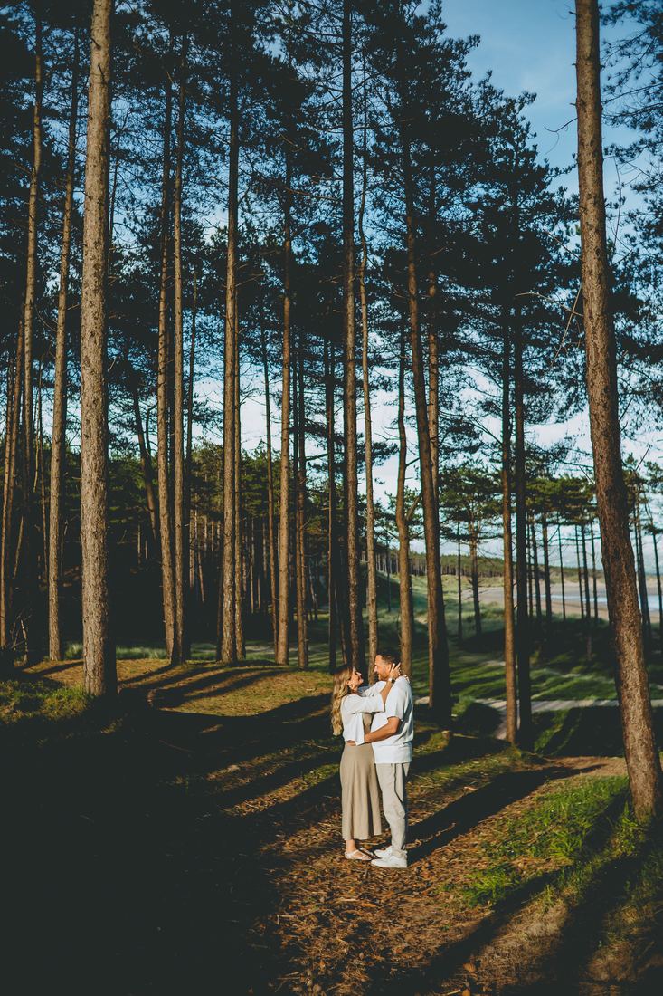 Engagement photography, Newborough Beach, Anglesey