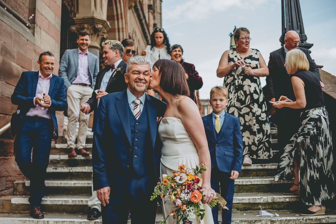 Wedding reception at The Forge, Chester