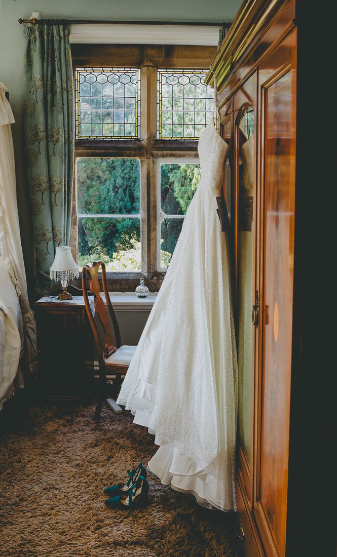 Bridal prep details, Wigfair Hall wedding photography, North Wales