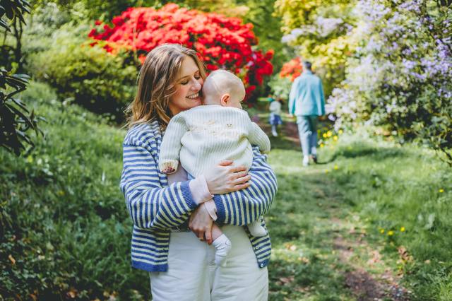 Natural family photography, North Wales