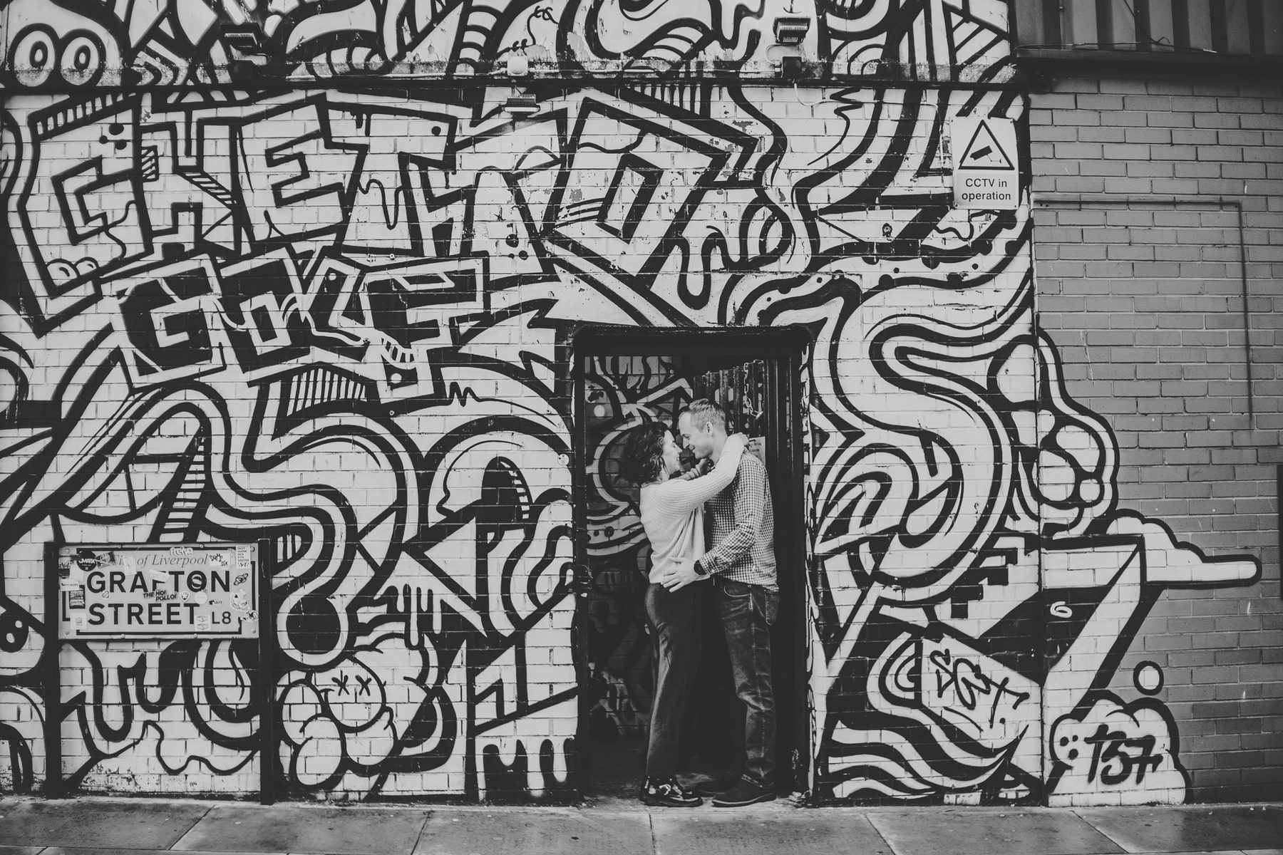 Natural engagement photography, Baltic Triangle, Liverpool