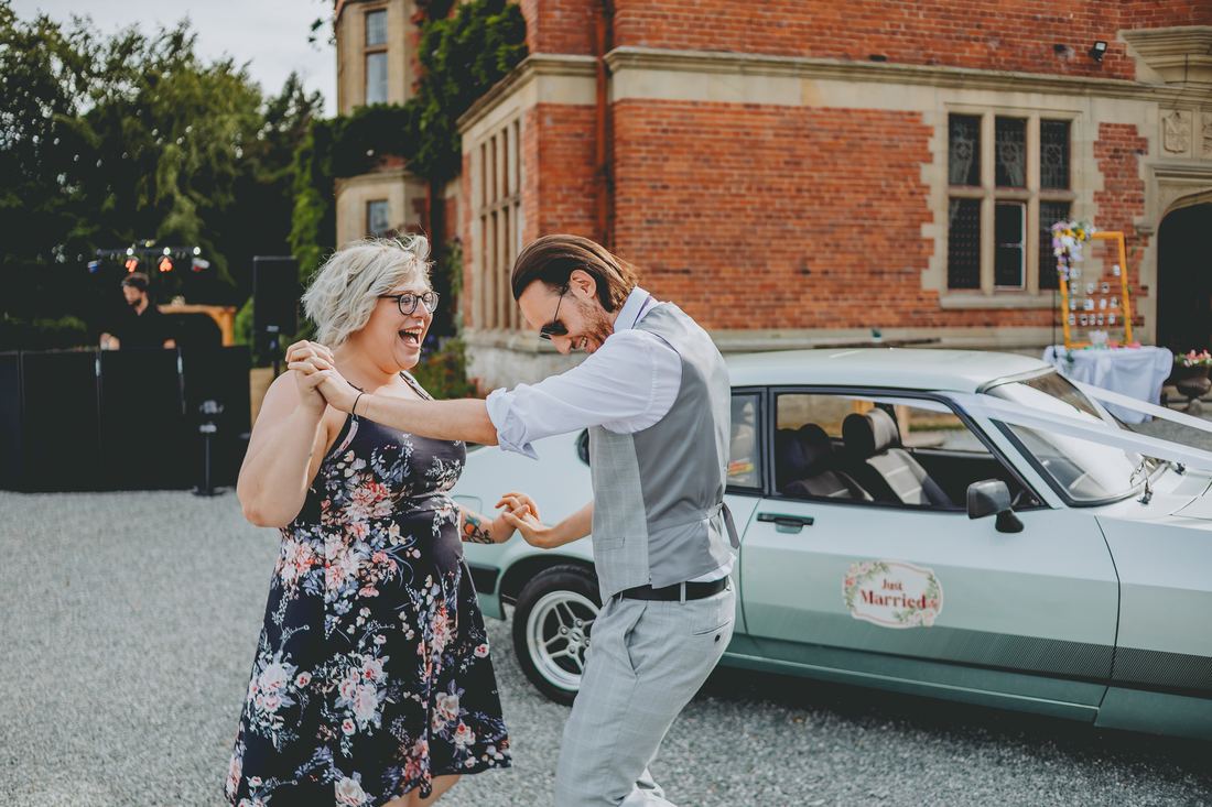 Wedding reception, Wigfair Hall wedding photography, North Wales