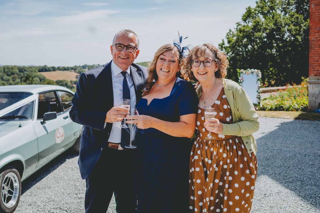 Family group photos, Wigfair Hall wedding photography, North Wales
