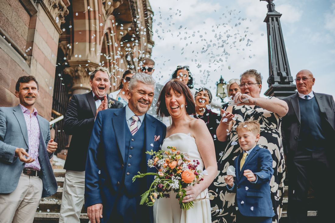 Rachel and Jonathan's wedding rings, Chester Town Hall wedding photography