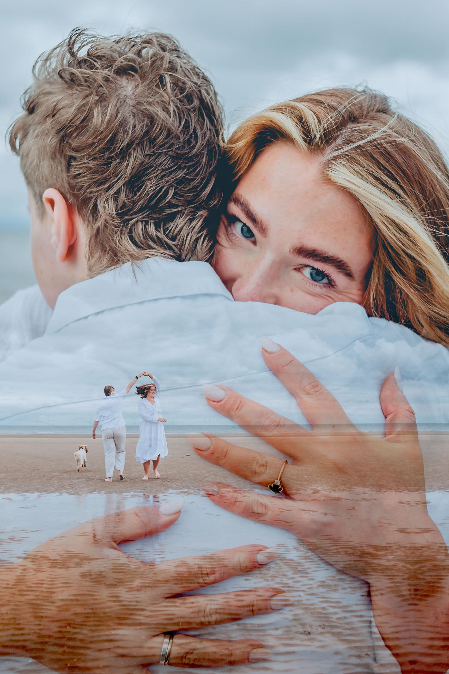 Natural wedding photo, Cheshire
