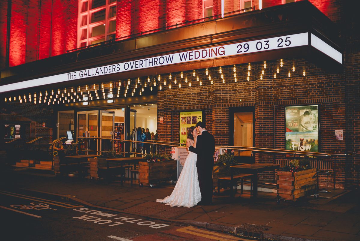 Candid theatre wedding photography, Storyhouse, Chester
