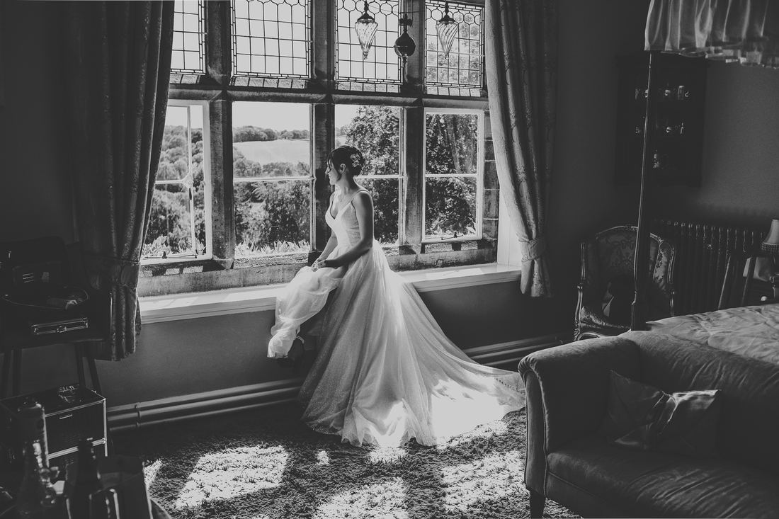 Ceremony moments, Wigfair Hall wedding photography, North Wales