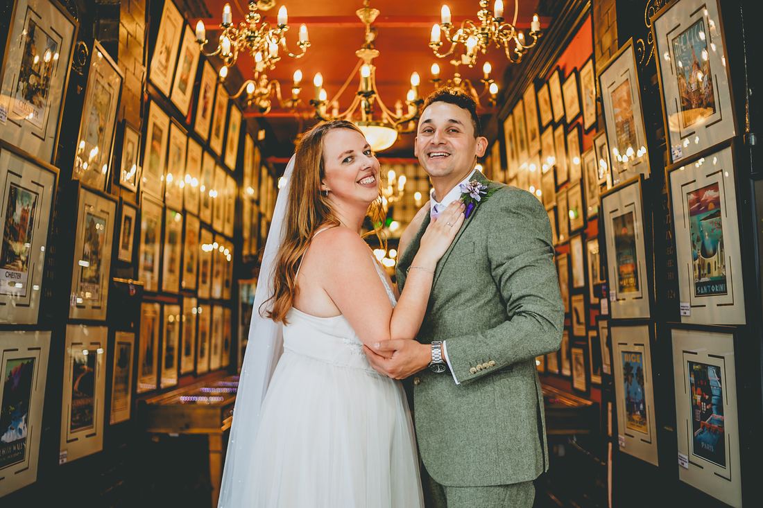Sam and Jordan's intimate city wedding, Chester — wedding photography by ro. Photography