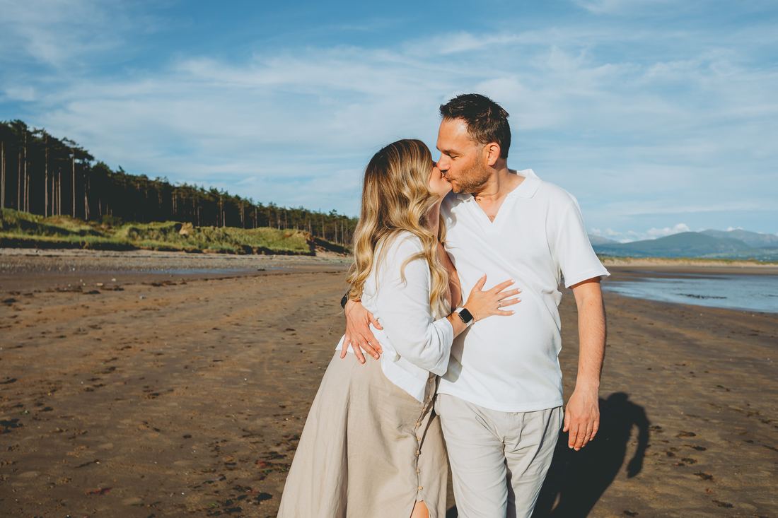 Vicky and Lee at Twr Mawr Lighthouse, Llanddwyn Island